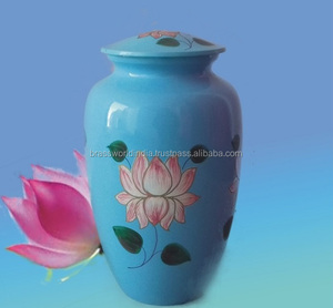 Gold & Black Brass <b>Funeral</b> Urns by Brassworld India <b>Funeral</b> <b>SUpplies</b> - Product Image 6