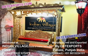 Bollywood Wedding Stage <b>Swing</b> Jhula <b>Set</b> Muslim Wedding Teak <b>Wood</b> Jhula <b>Swing</b> Wooden Sankheda <b>Swing</b> - Product Image 6