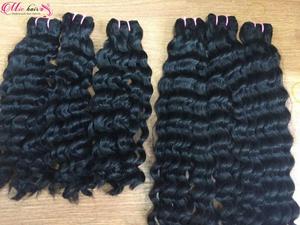 ผมแท้แบบเรมี่ไม่ผ่านกระบวนการผมตรงผมลอนสำหรับผู้หญิงเครื่องทอสองชั้นจากเวียดนาม - Product Image 4