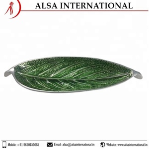 จานธูปโลหะอลูมิเนียมออกแบบได้ตามต้องการสำหรับตกแต่งบ้านและมีสไตล์จากผู้ส่งออกอินเดีย - Product Image 2