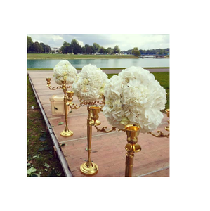 Beautiful Crystal 5-<b>Candle</b> Canadabra with Customized Logo New Metal <b>Candle</b> <b>Holder</b> and Stand for Wedding Event Decoration - Product Image 3