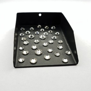 แล็บทรงกลมเติบโต VS เพชรหลวมสีขาวแล็บทำ HPHT เพชรระยะประชิดราคาถูกผสมจำนวนมาก - Product Image 4