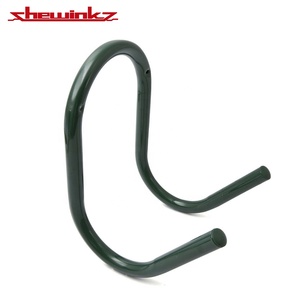 Support de Tube en métal incurvé noir, avec peinture - Product Image 2