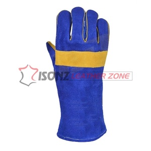 Guantes de Soldadura de Cuero Vacuno para Soldadura TIG, Guantes de Soldadura de Argón, Guantes de Cuero Vacuno ISONZ Leather Zone - Product Image 6