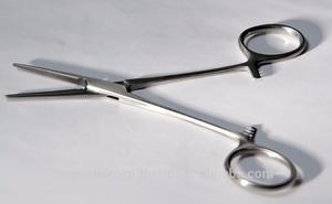 คีมห้ามเลือดครีล 14 ซม. แบบตรงและแบบโค้ง เครื่องมือหู คอ จมูก คุณภาพสูงจากบริษัทมูทิส คอร์ปอเรชั่น - Product Image 5