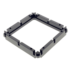 Usinage CNC anodisé noir du fabricant chinois pièce en aluminium tournée pièces usinées CNC à faible <span class=keywords><strong>volume</strong></span> - Product Image 1