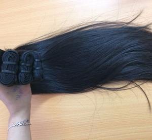 Ivirgohair vente en gros 12 pouces tissage droit naturel brut Vietnam Remy cheveux vierges non transformés cheveux humains - Product Image 1