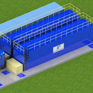 Planta de Tratamiento de Aguas Residuales MBBR Automatizada en Contenedor, Sistema de Purificación de Aguas Residuales Industriales de Acero Inoxidable - Product Image 1