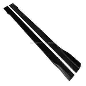 Type B Universal Carbon Fiber Side Skirt Extension Auto <b>Car</b> Body Kit Add-On - Product Image 1