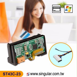 อุปกรณ์เสริมควบคุมการเข้าถึงเครื่องอ่านการ์ด MSR ขนาด43มม. พร้อมอินเทอร์เฟซ TTL - Product Image 6