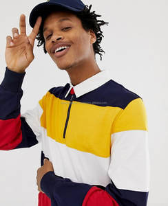 Nuevo producto personalizado equipo OEM rayas Dropship granel FÁBRICA DE China transpirable 100% algodón tejido para camisa - Product Image 5