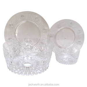 ชามสลัดอะคริลิกดีไซน์อัญมณีพร้อมชุดเซิร์ฟเวอร์ - Product Image 4