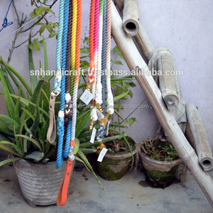 สายจูงสุนัขทำมือคุณภาพพรีเมียมจากเชือกฝ้าย - Product Image 1