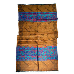 ผ้าพันคอผ้าแจ็คการ์ดโบราณผ้าแจ็คการ์ดทอสีส้มเผาผ้าแจ็คการ์ดฟรีผ้าพันคอแฟชั่นยาวฤดูร้อนผ้าคลุมไหล่ผ้าฝ้ายสไตล์ดั้งเดิม - Product Image 4