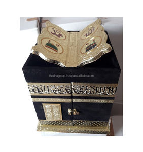 New Unique Design Wooden Muslim Quran <b>Box</b> Religion Quran <b>Box</b> Holy <b>Book</b> Stand for Reading Quran with Wholesale Cheap Price - Product Image 4