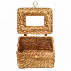 OFERTA 2018: Estuche para Pañuelos de Ratán Vietnamita Ecológico - Product Image 2