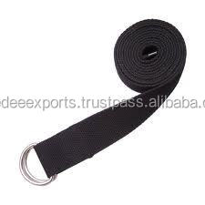 Cinturón de Yoga de Algodón de Alta Calidad OEM para Levantamiento de Pesas, Marca Privada India a Precio Muy Económico, Tamaño Personalizado - Product Image 2