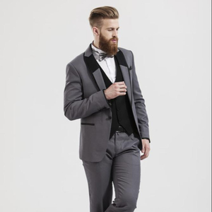 Venta al por mayor Moda Hombre Trajes Hombre Traje de negocios con pantalones Esmoquin Trajes de boda para hombres Nuevo producto - Product Image 1