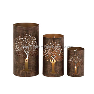 Christmas <b>Hurricane</b> <b>Candle</b> Holders - Product Image 1