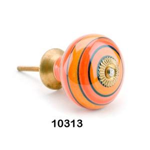 Bouton de porte crème/doré meilleure qualité armoire de cuisine bouton de penderie et commode en céramique pas cher et meilleure poignée de porte moderne - Product Image 6