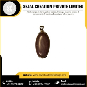 Mode 925 Sterling Silver Gemstone Pendentif Collier Élégant Charme Bijoux De Fournisseur De Confiance - Product Image 3