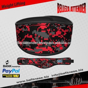Private Label 6 \ "Gym Fitness Ceinture d'haltérophilie en néoprène Respirant Respirant Entraînement de la taille avec soutien du dos - Product Image 2