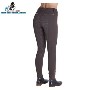 Gran oferta, logotipo de diseño personalizado, pantalones de asiento completo, espinilleras para montar a caballo en silicona, nailon, Protección deportiva para adultos con logotipo impreso - Product Image 4