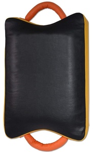 Best Quality Custom Made Logo Design Muay Thai <b>Pad</b> Kick Shield MMA Kickboxing Training Arm <b>Pad</b> Strike Boxing PU Leather - Product Image 3