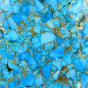 Turquesa Azul Mohave Natural, Gema Rectangular en Bruto, Tamaño Libre, Modelo IG13914, Ishu Gems, Calidad AA, 1274.80 g - Product Image 2