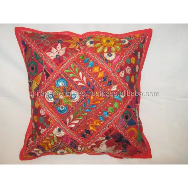 Nuovo materiale 100% cotone fodera per cuscino Vintage Suzani fodera per cuscino Suzani produttore all'ingrosso India Jaipur