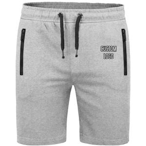 Custom Logo Mens Cotton Joggers <b>Shorts</b> custom logo Half Length <b>Gyms</b> Fitness Bodybuilding Casual Joggers Workout Brand Sporting - Product Image 1