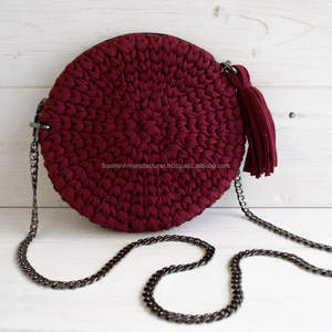 Very Special Style <b>T</b> <b>Shirt</b> <b>Yarn</b> Round Bag - Product Image 1