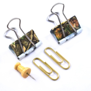 Livolo — pinces à linge pour lieuse de papier, série âge Bronze, école le plus populaire de Taiwan, épingles dans le plateau de rangement, ensemble de papeterie - Product Image 4