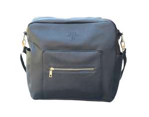 Sac à dos en cuir de momie élégant de 16 pouces pour femmes petit sac mince de quantité minimale de commande pour des couches de bébé sacs d'école à la mode pour des étudiants dames - Product Image 3