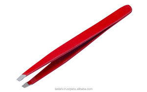 Pince à épiler à sourcils pour femmes en acier inoxydable de haute qualité pointe inclinée légère pour outil de soin personnel d'extension de cils de beauté - Product Image 2