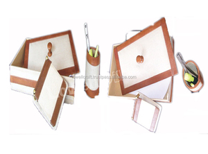 Sac fourre-tout en toile écologique de petite taille, motif pied-de-poule, fermeture à rabat, forme carrée, impression de logo personnalisée en une couleur - Product Image 4