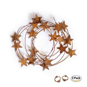 Guirlande de feuilles en métal guirlande suspendue pour la maison article décoratif maison salon bureau tenture murale utilisation - Product Image 5