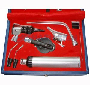 Ensemble de diagnostic ORL (otoscope, ophtalmoscope, laryngoscope nasal) / Ensemble combiné de laryngoscope Macintosh pour diagnostic ORL avec spéculum nasal - Product Image 3