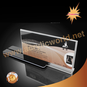 Letrero acrílico de diseño creativo, soporte para menú - Product Image 1