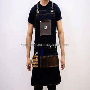 <strong>Hair</strong> Cutting Jeans Apron Cape Haircut Hairdressing <strong>Cloth</strong> Salon Barber Gown Tool