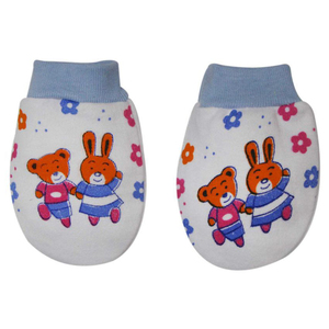 100% Organic Cotton New Latest Design Custom Baby Scratch Mittens - Product Image 1