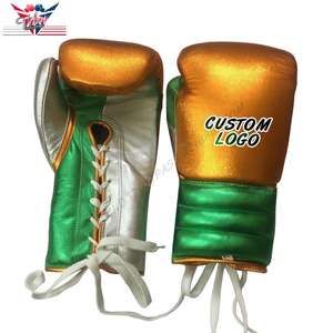 Gants de boxe en pu avec logo et étiquette personnalisés, personnalisés,, sac pour luay Thai, gants de poinçonnage pour l'entraînement, taekwondo, gants de boxe - Product Image 4