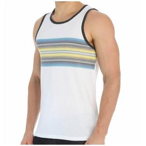 Tank Top Blank <b>White</b> Stripe Plu - Product Image 1