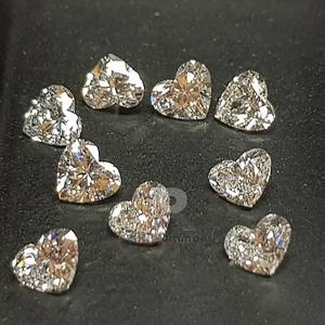 Diamante Cultivado en Laboratorio, Color G H I, 0.30 a 0.39 Quilates, Pureza I, Diamante Blanco Cultivado en Laboratorio, Forma de Corazón, Pulido CVD, Diamante Suelto - Product Image 2
