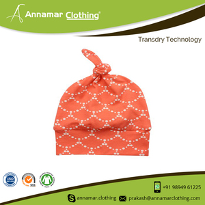 Gorro de bebé de algodón con logotipo personalizado, venta al por mayor, 100%, de la India - Product Image 4