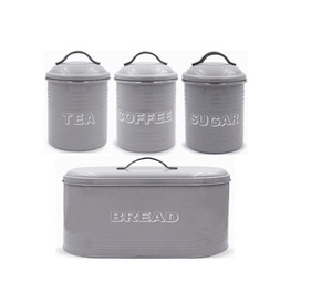 <b>Metal</b> Tea ,Coffee Sugar <b>Boxes</b> - Product Image 1