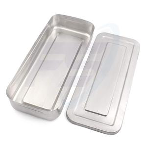 Bandeja médica de acero inoxidable, soporte de herramientas Holloware, organizador Dental con logotipo personalizado, venta al por mayor - Product Image 4