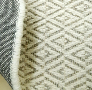 Alfombra de lana de telar plano tejida a mano de diseño moderno de alta calidad lavable antideslizante 100% lana - Product Image 2