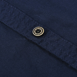 100% Coton <span class=keywords><strong>Bleu</strong></span> <span class=keywords><strong>Marine</strong></span> À Manches Longues Bouton Shirts pour Bébé Garçons - Product Image 4