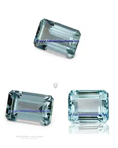 Aquamarine Gems in All Shapes - Loose Aquamarine Gemstones